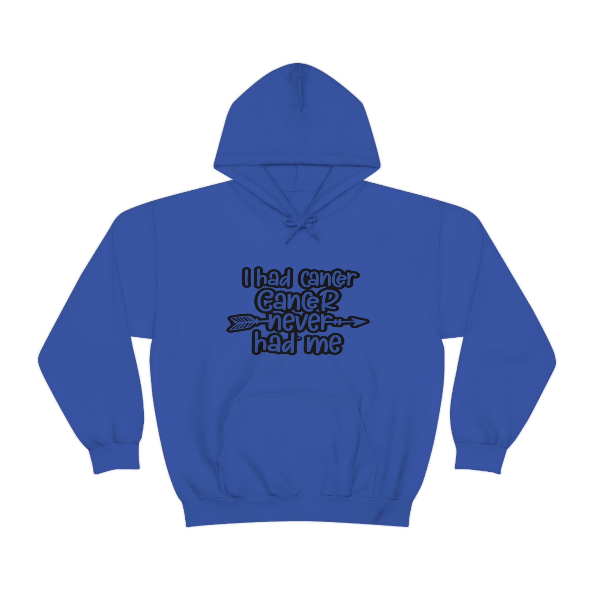 I Had Cancer Cancer Never Had Me  - Unisex Heavy Blend™ Hooded Sweatshirt