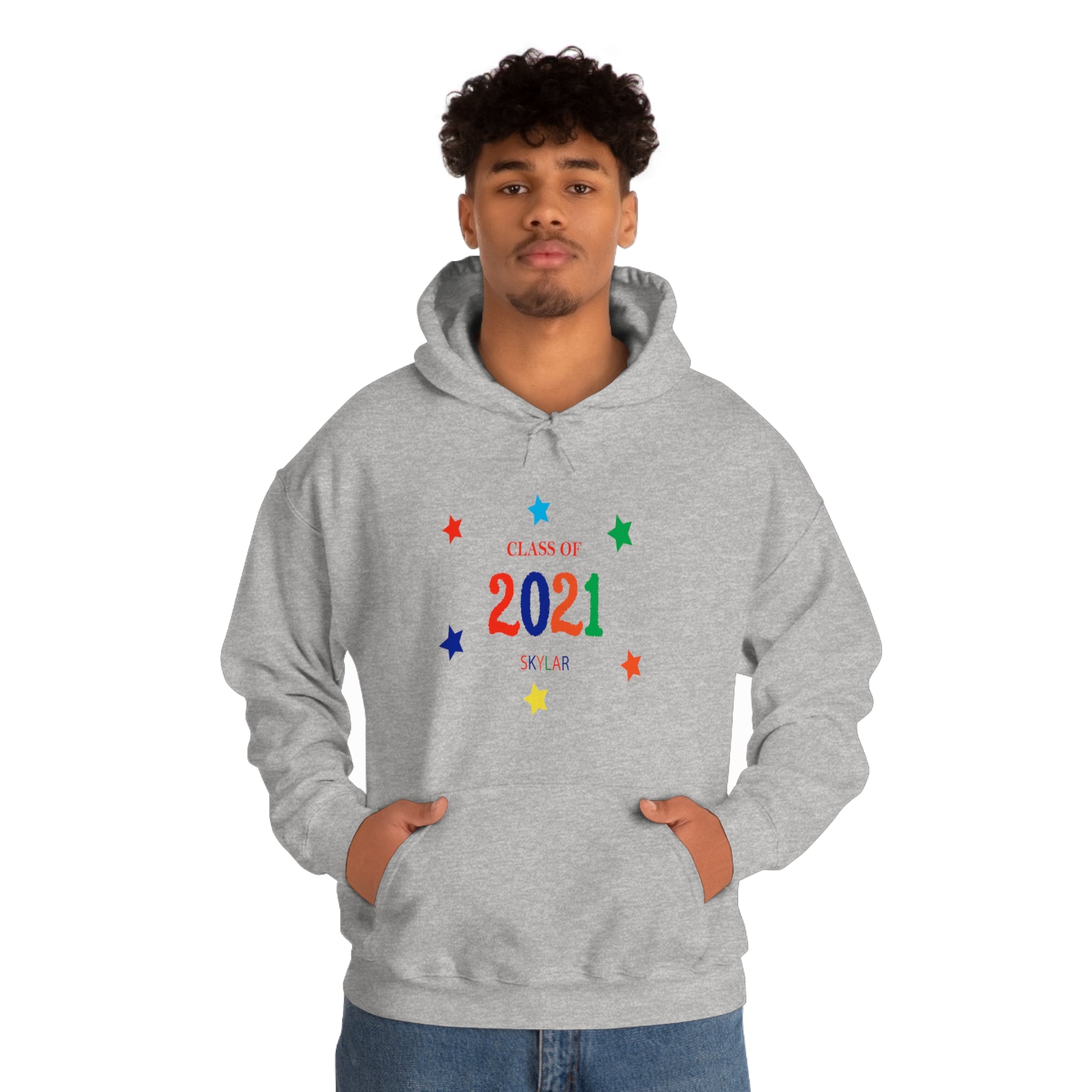 Class of ... with Year &amp; Name Customizable - Unisex Heavy Blend™ Hooded Sweatshirt