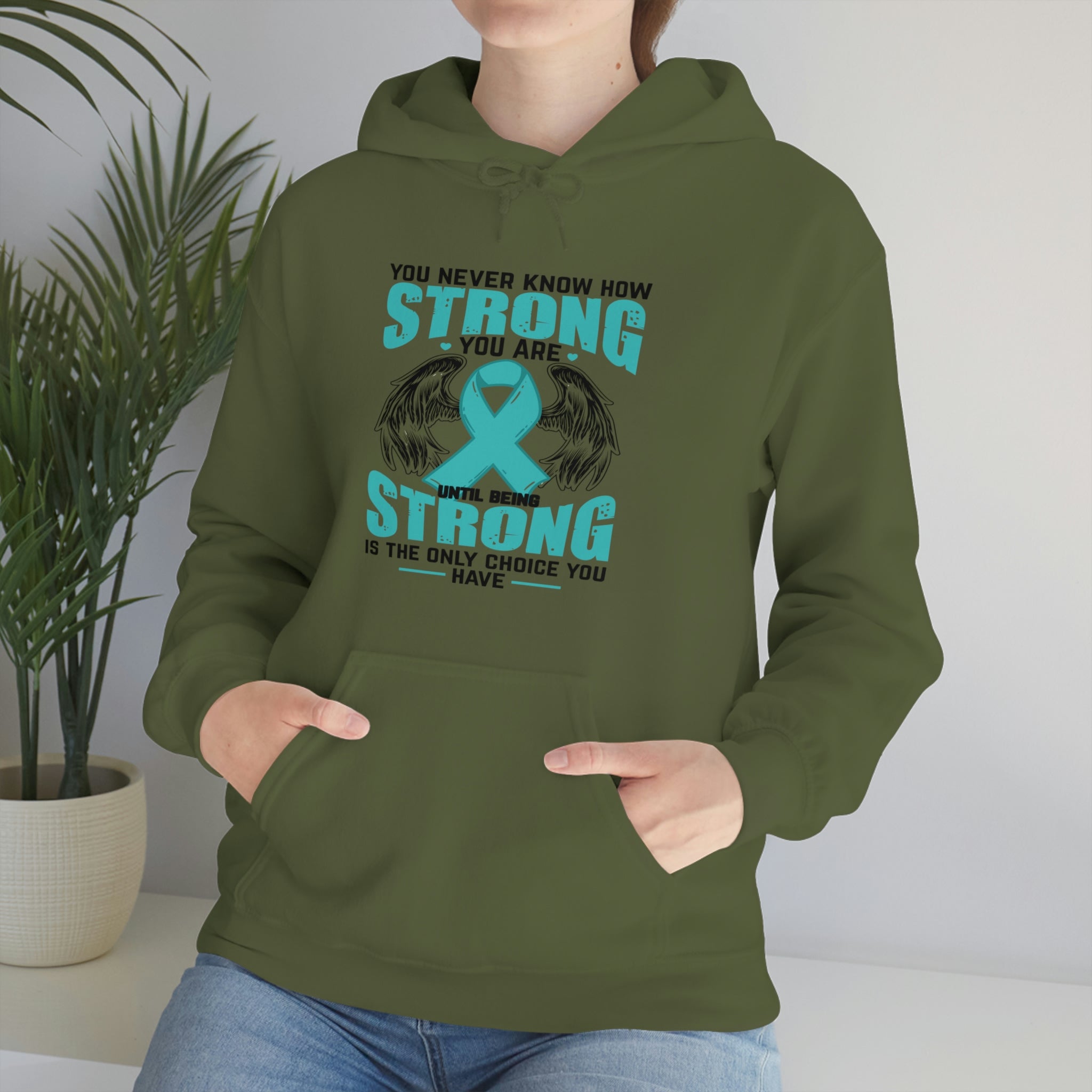 You Never Know How Strong You Are - Unisex Heavy Blend™ Hooded Sweatshirt