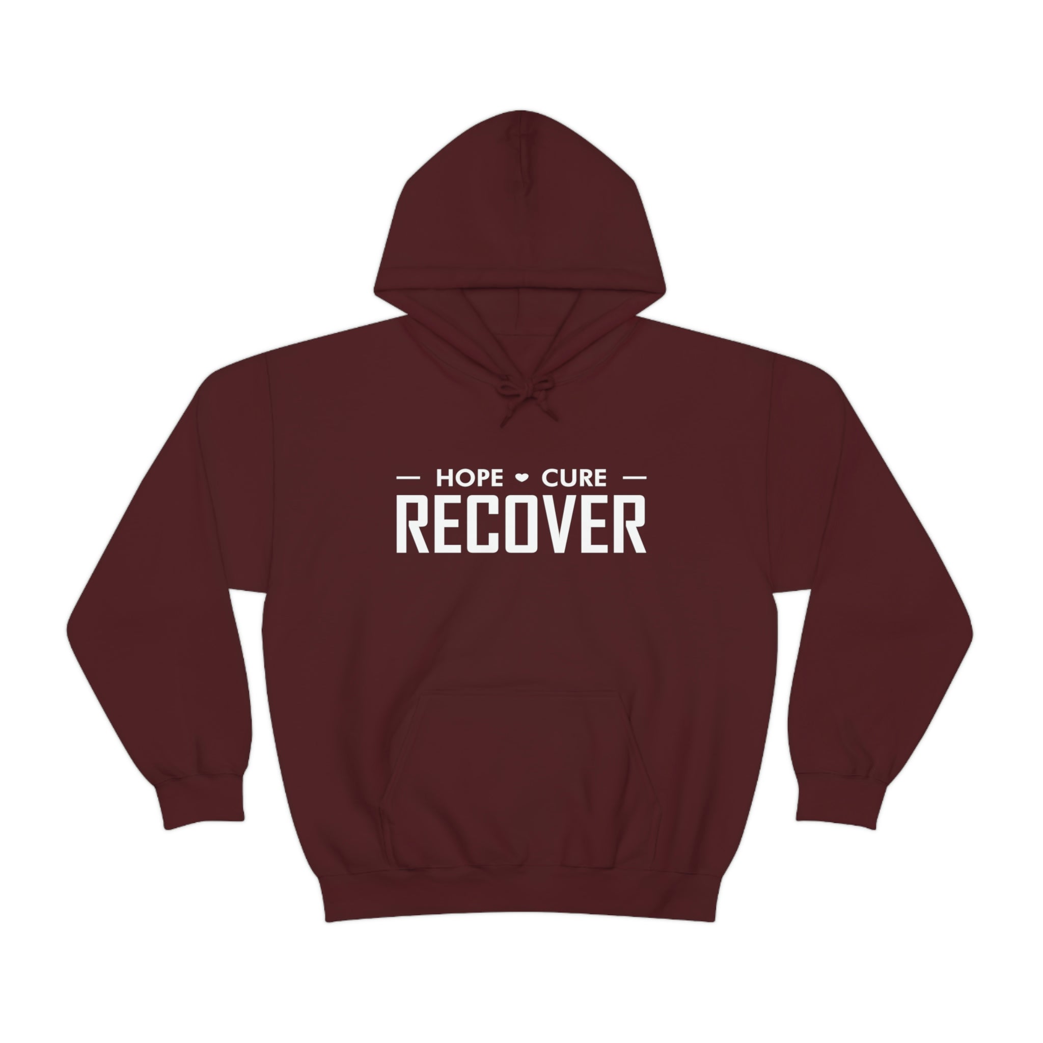 Hope Cure Recover - Unisex Heavy Blend™ Hooded Sweatshirt