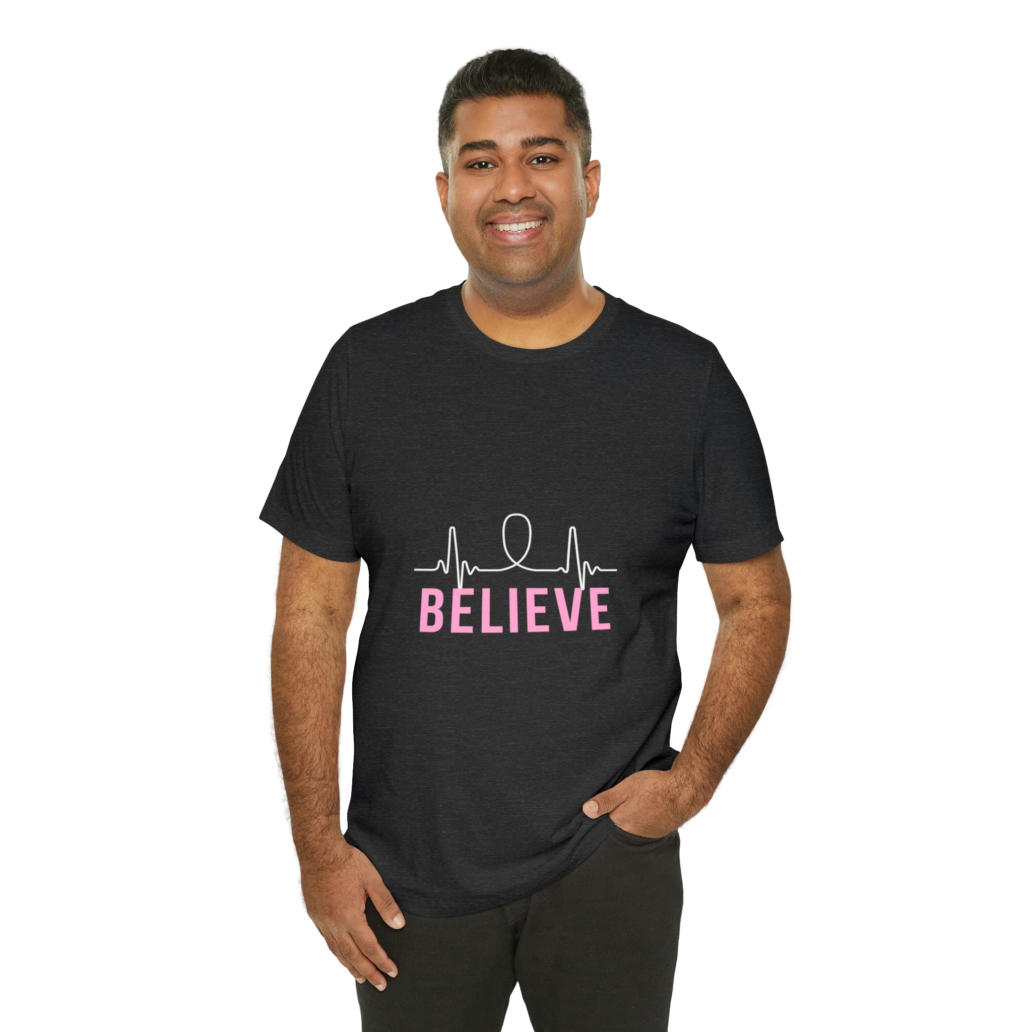 Believe - Unisex Jersey Short Sleeve Tee