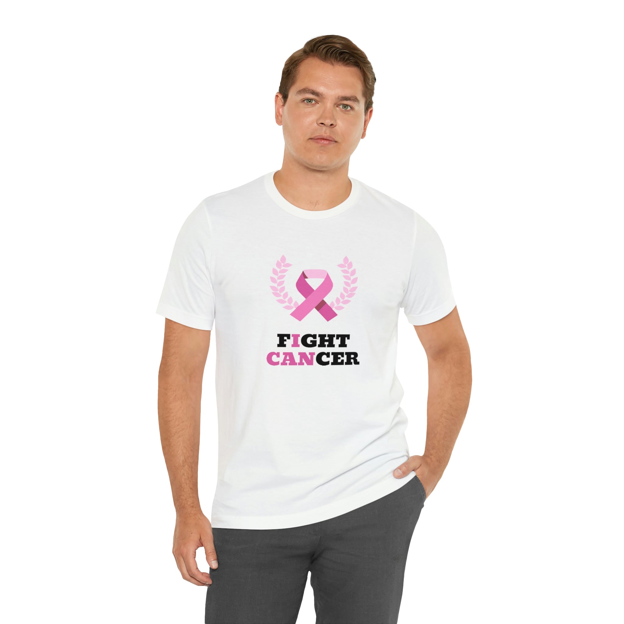 Fight Cancer I Can - Unisex Jersey Short Sleeve Tee