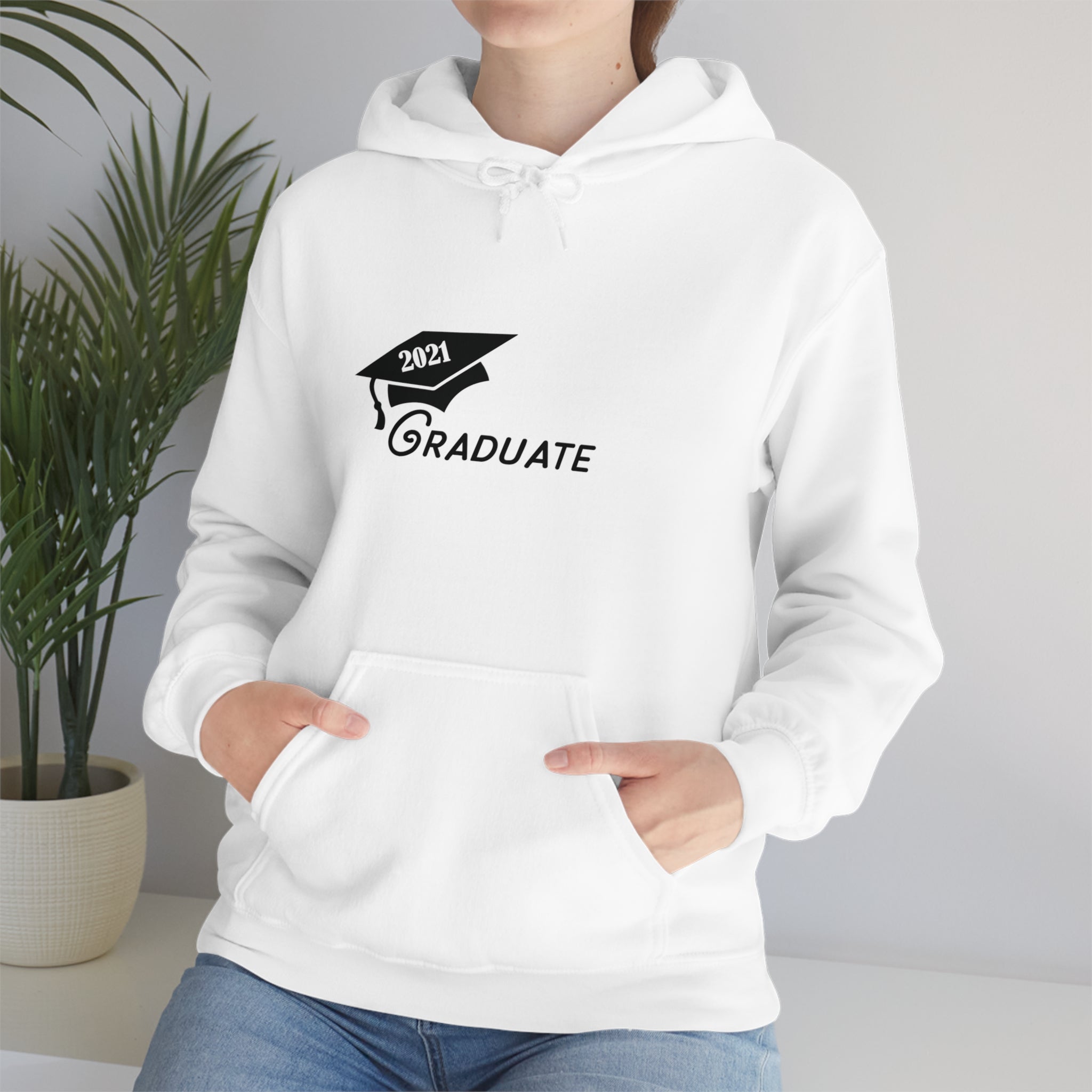 Graduate! Class Year Customizable - Unisex Heavy Blend™ Hooded Sweatshirt