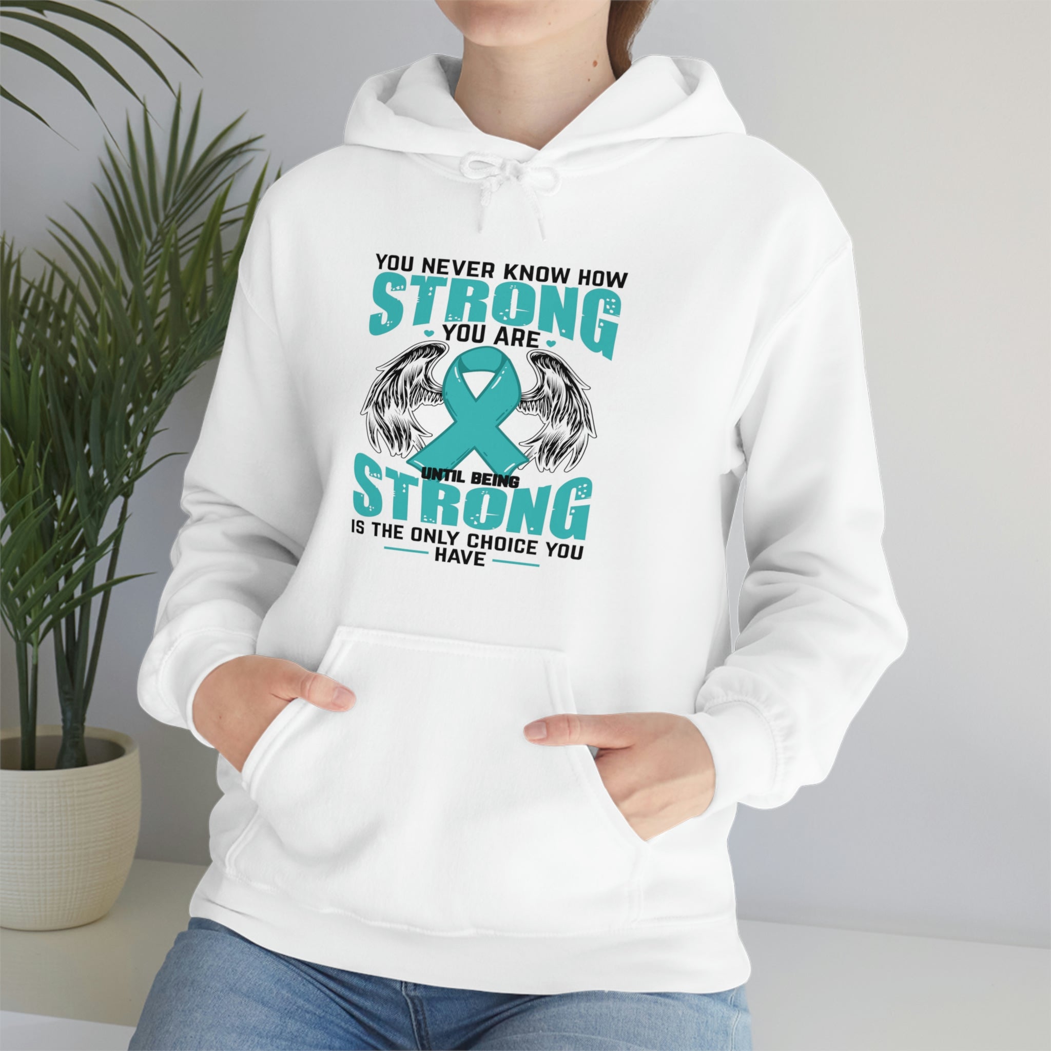 You Never Know How Strong You Are - Unisex Heavy Blend™ Hooded Sweatshirt